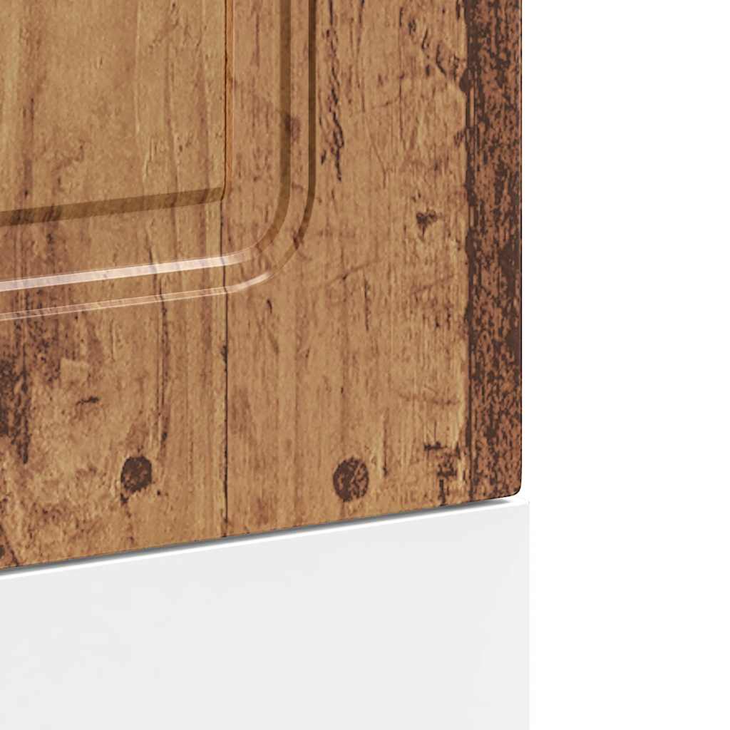 vidaXL Πίνακας πλυντηρίου πιάτων "Kalmar" Παλιό ξύλο 45x1,5x67 cm