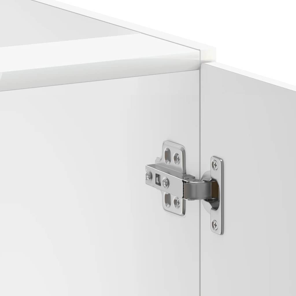 vidaXL Ντουλάπι βάσης νεροχύτη "Lucca" Λευκό κατασκευασμένο ξύλο