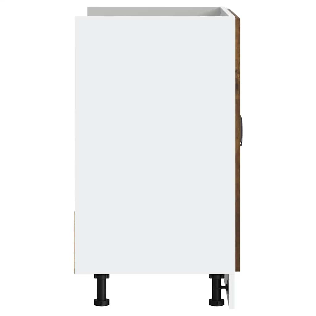 vidaXL Ντουλάπι βάσης νεροχύτη "Lucca" Καπνιστή δρυς