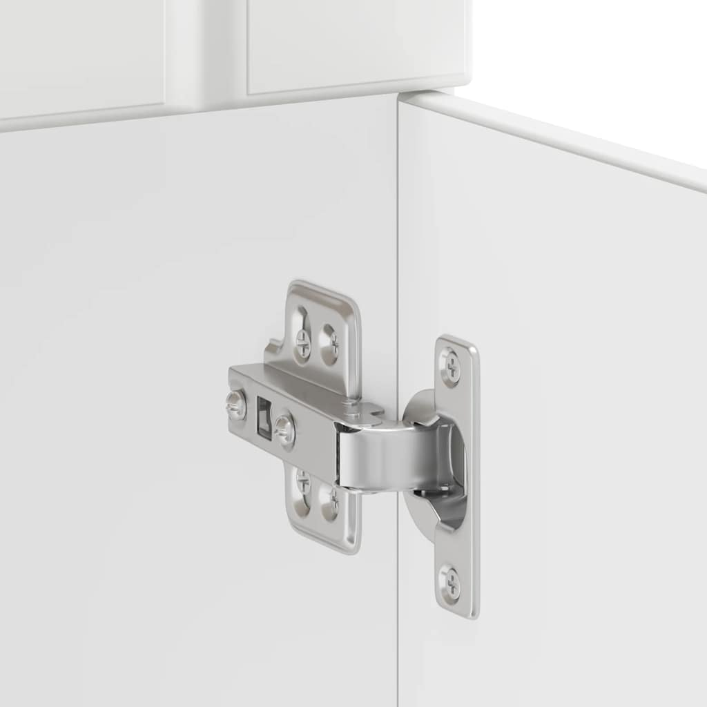 vidaXL ντουλάπι βάσης κουζίνας Lucca Λευκό κατασκευασμένο ξύλο