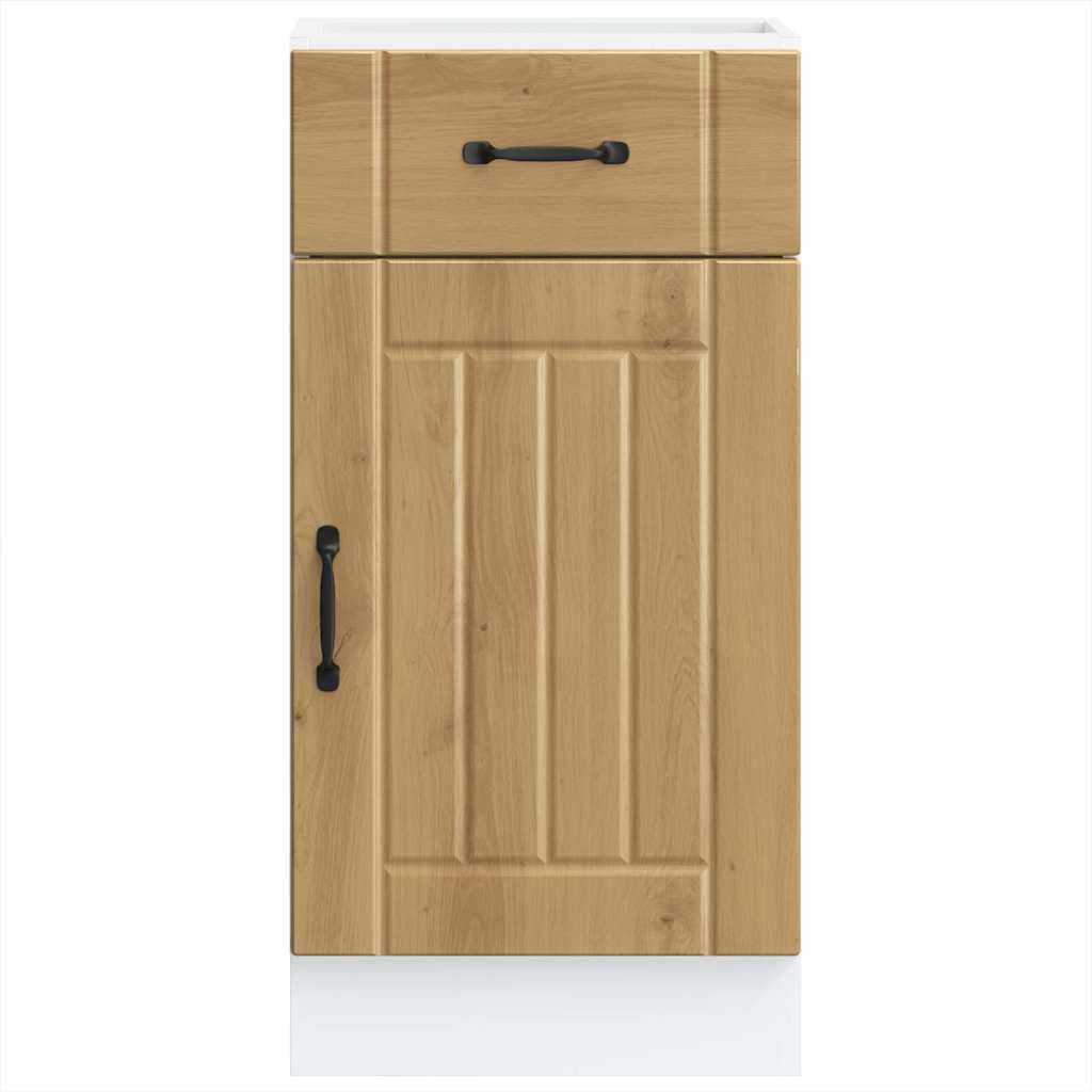 vidaXL ντουλάπι βάσης κουζίνας Lucca Δρυς τεχνίτης κατασκευασμένο ξύλο