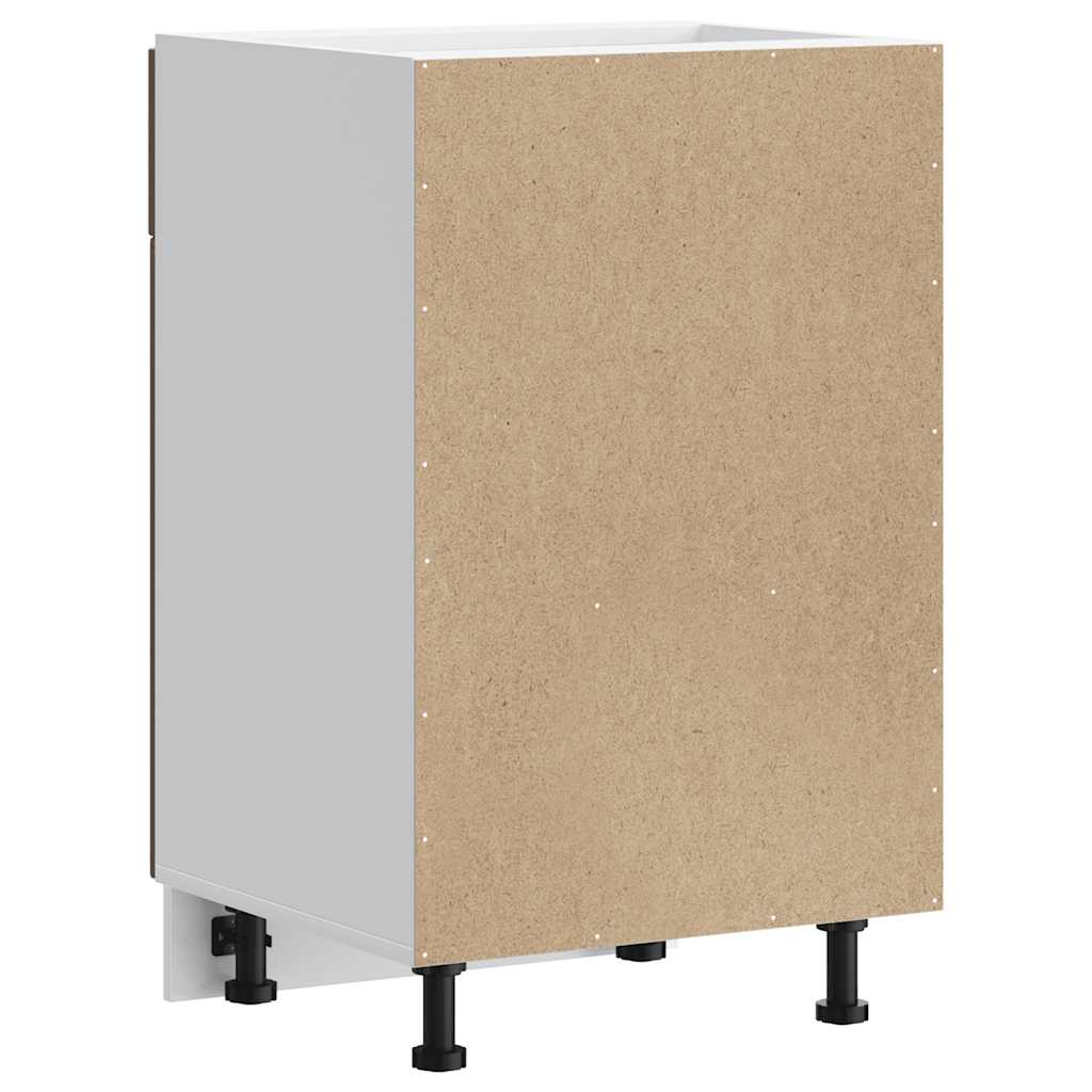 vidaXL ντουλάπι βάσης κουζίνας Lucca Καπνιστή βελανιδιά