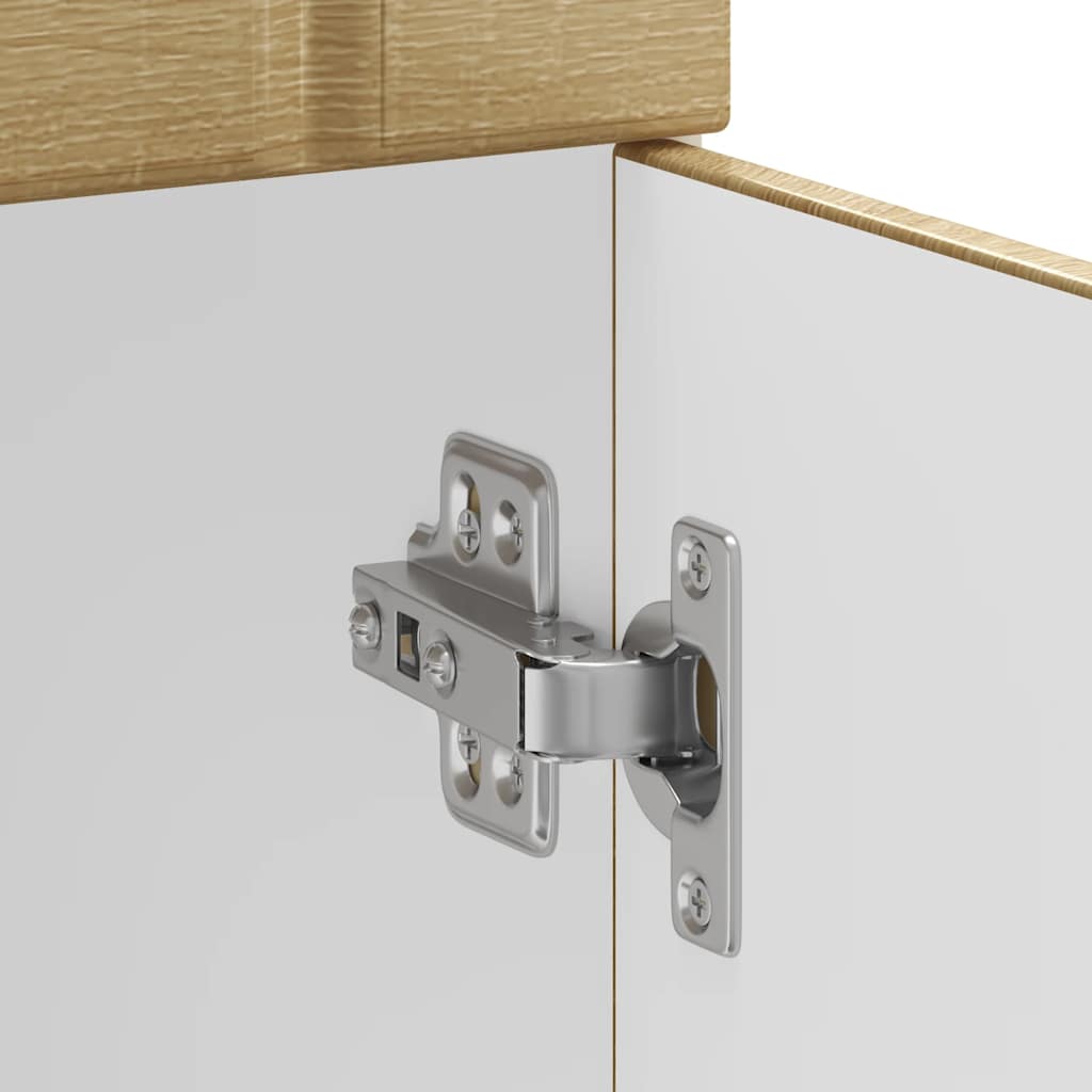 vidaXL ντουλάπι βάσης κουζίνας Lucca Δρυς sonoma κατασκευασμένο ξύλο