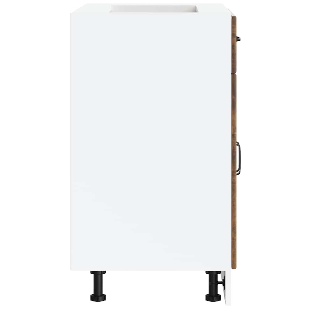 vidaXL ντουλάπι βάσης κουζίνας Lucca Καπνιστή βελανιδιά