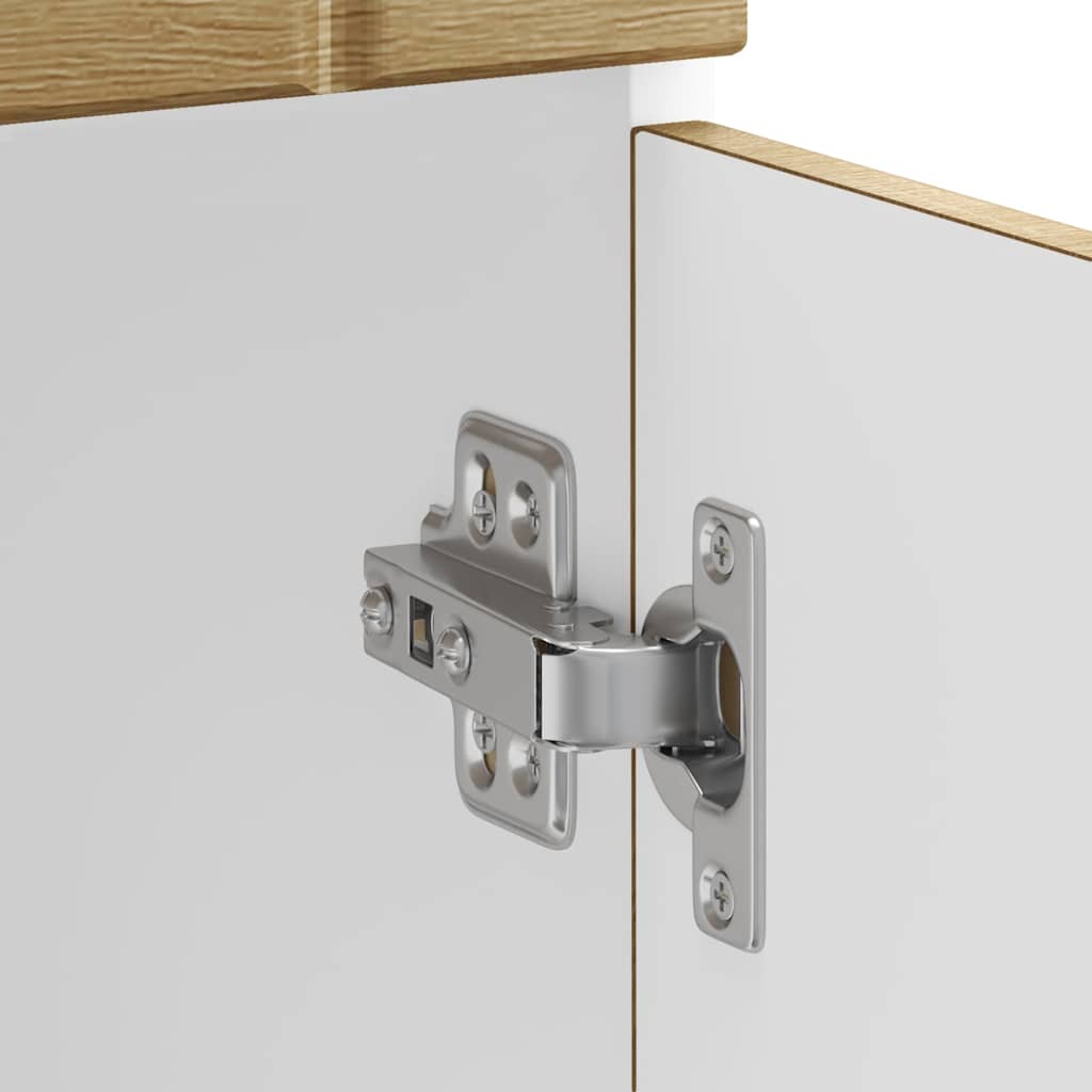 vidaXL ντουλάπι βάσης κουζίνας Lucca Δρυς sonoma κατασκευασμένο ξύλο