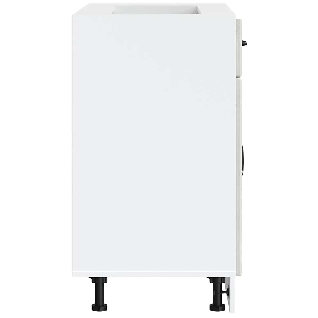 vidaXL ντουλάπι βάσης κουζίνας Lucca Μπετόν Γκρι κατασκευασμένο ξύλο