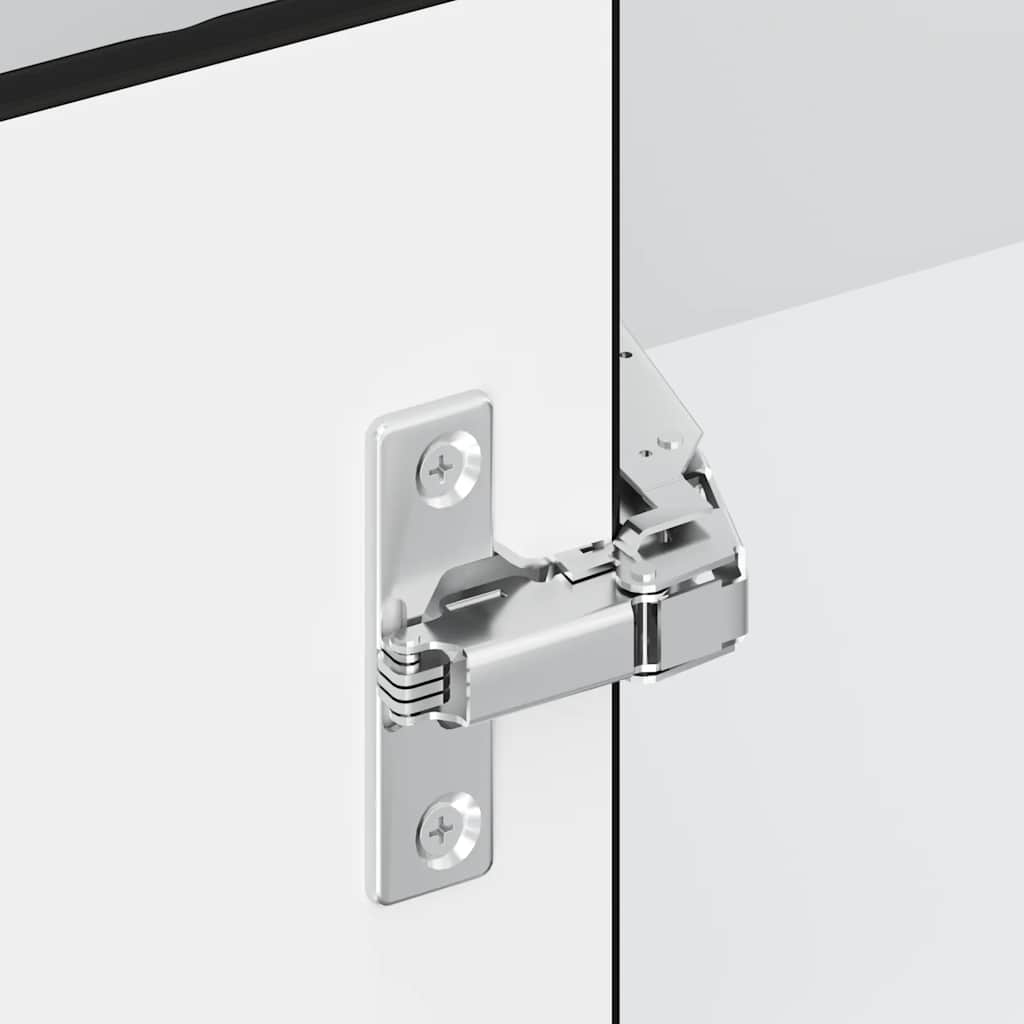 vidaXL Γωνιακό ντουλάπι βάσης κουζίνας "Lucca" Μαύρο