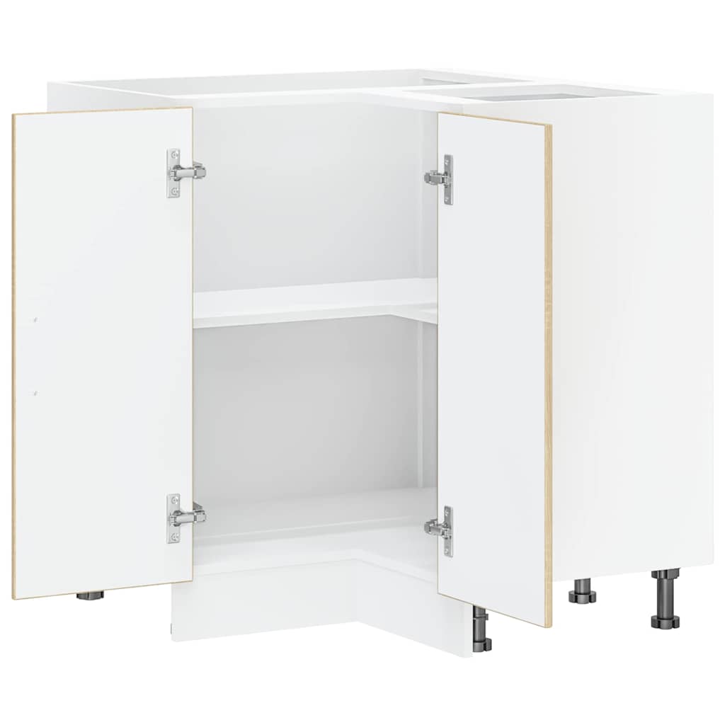 vidaXL Γωνιακό ντουλάπι βάσης κουζίνας "Lucca" Sonoma Oak