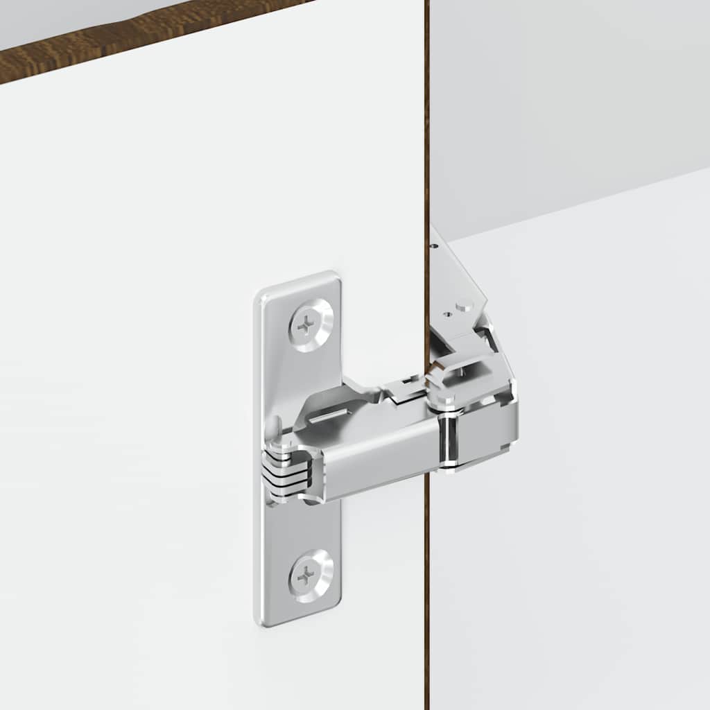 vidaXL Γωνιακό ντουλάπι βάσης κουζίνας "Lucca" Καφέ δρύινο