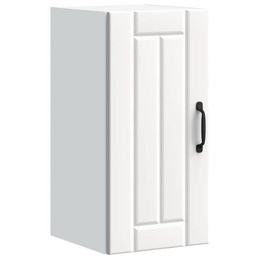 vidaXL ντουλάπι τοίχου κουζίνας "Lucca" Λευκό κατασκευασμένο ξύλο