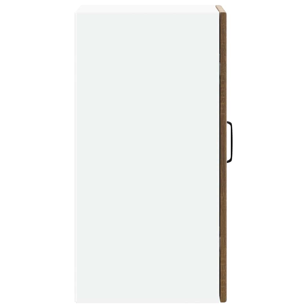 vidaXL ντουλάπι τοίχου κουζίνας "Lucca" Καφέ δρυς καπλαμά ξύλινο