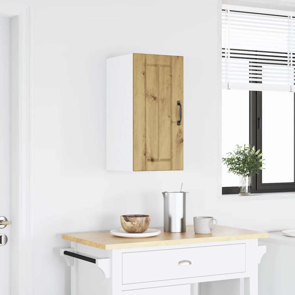 vidaXL ντουλάπι τοίχου κουζίνας "Lucca" Artisan Oak Engineered Wood