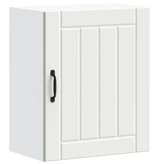 vidaXL ντουλάπι τοίχου κουζίνας "Lucca" Λευκό κατασκευασμένο ξύλο