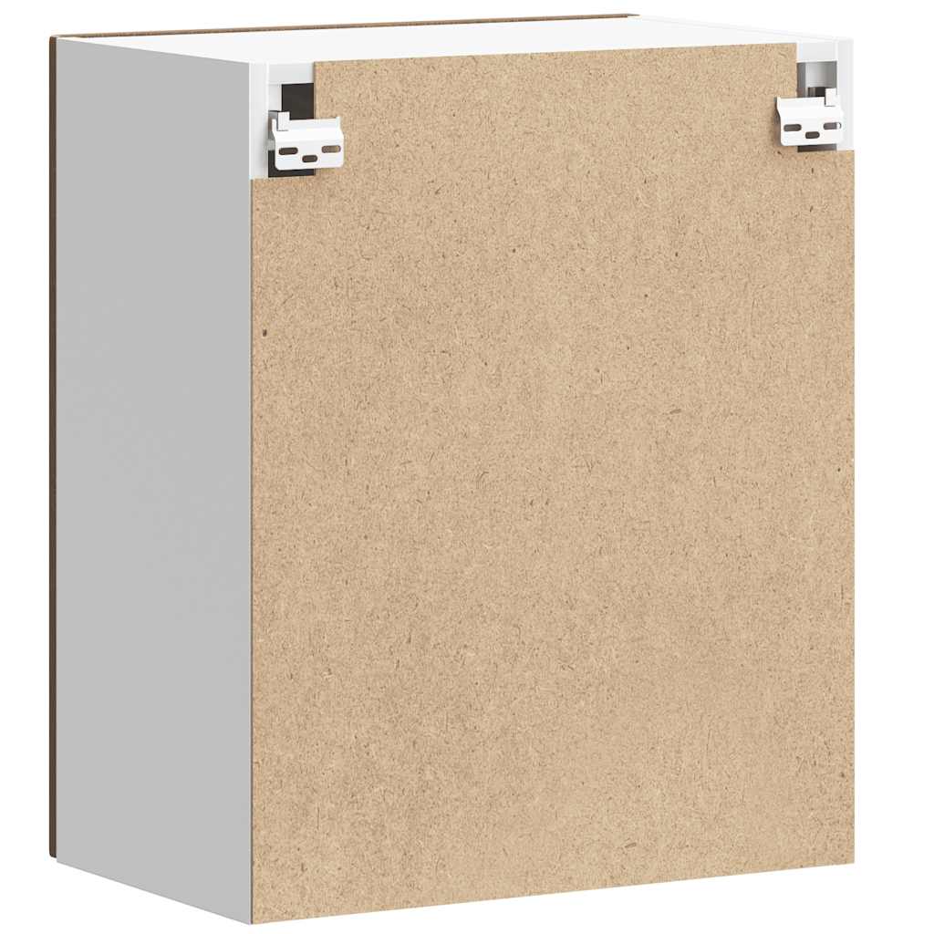 vidaXL ντουλάπι τοίχου κουζίνας "Lucca" Καφέ δρυς καπλαμά ξύλινο