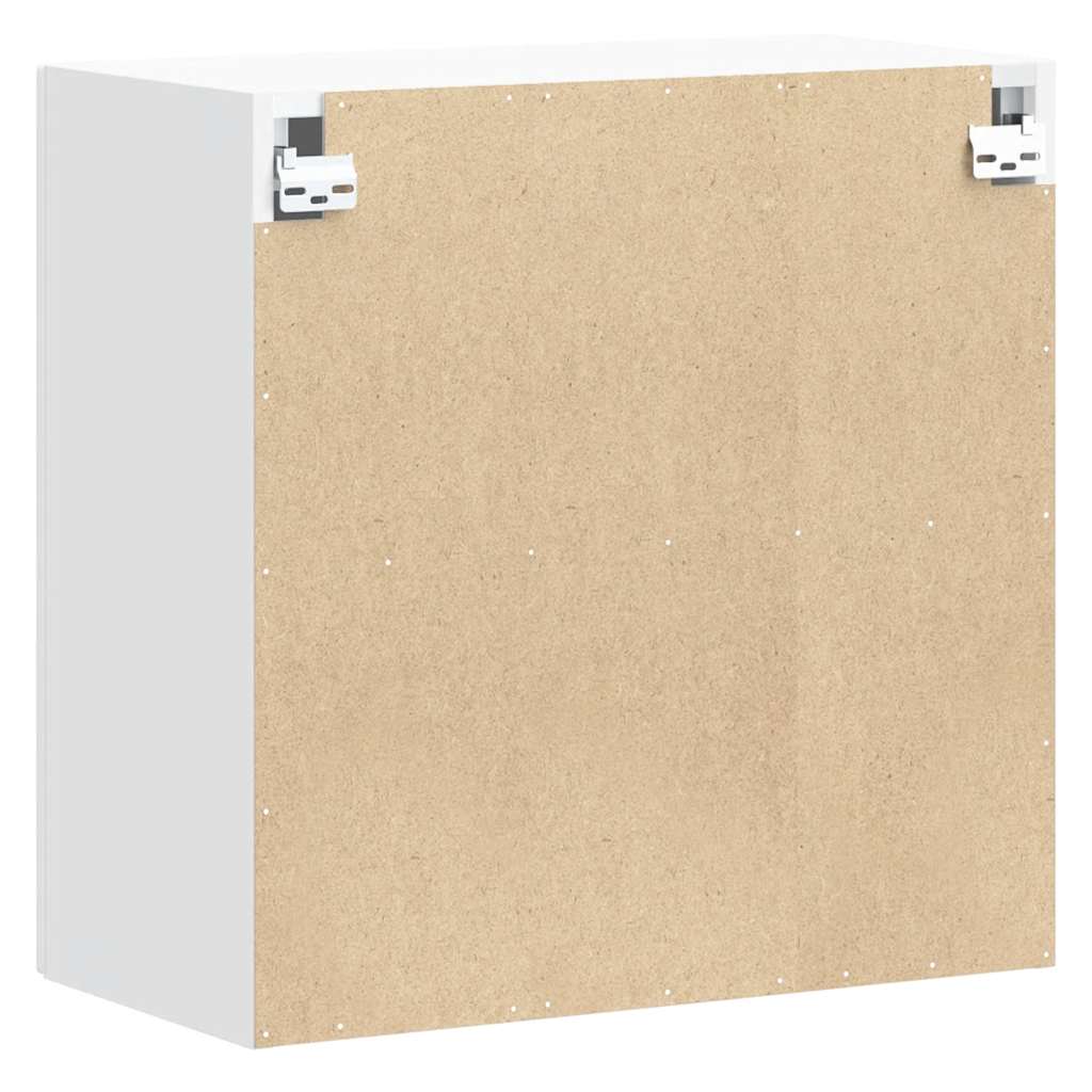 vidaXL ντουλάπι τοίχου κουζίνας "Lucca" Λευκό κατασκευασμένο ξύλο