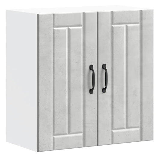vidaXL ντουλάπι τοίχου κουζίνας "Lucca" Σκυρόδεμα γκρι