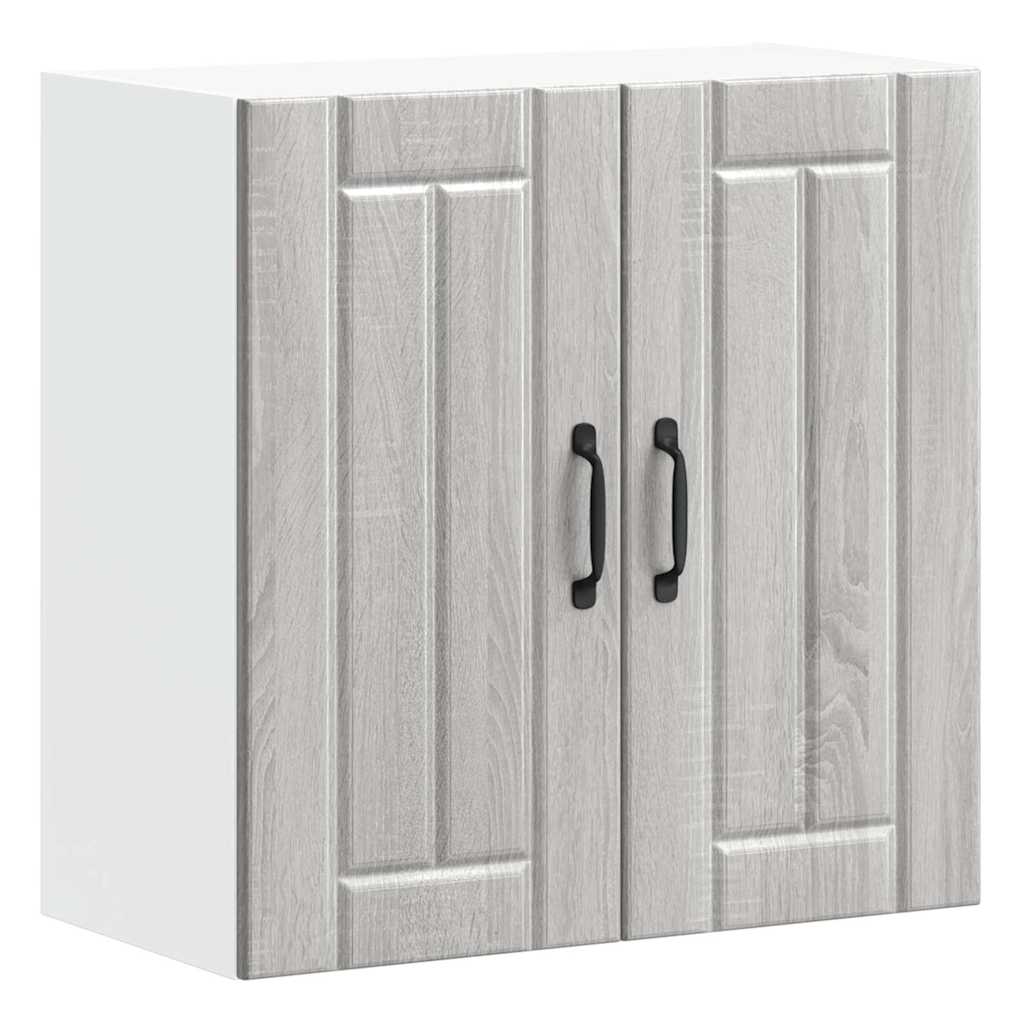 vidaXL Ντουλάπι τοίχου κουζίνας Lucca Γκρι Sonoma Κατασκευασμένο ξύλο