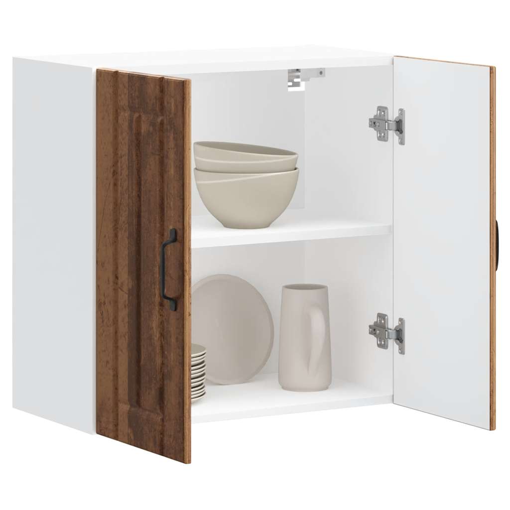 vidaXL ντουλάπι τοίχου κουζίνας "Lucca" Παλιό ξύλο