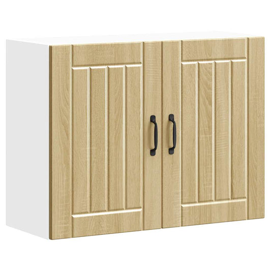 vidaXL ντουλάπι τοίχου κουζίνας "Lucca" Sonoma Oak Engineered Wood