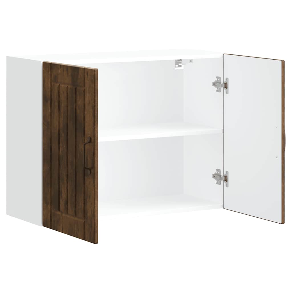 vidaXL ντουλάπι τοίχου κουζίνας "Lucca" Καπνιστό ξύλο δρυός