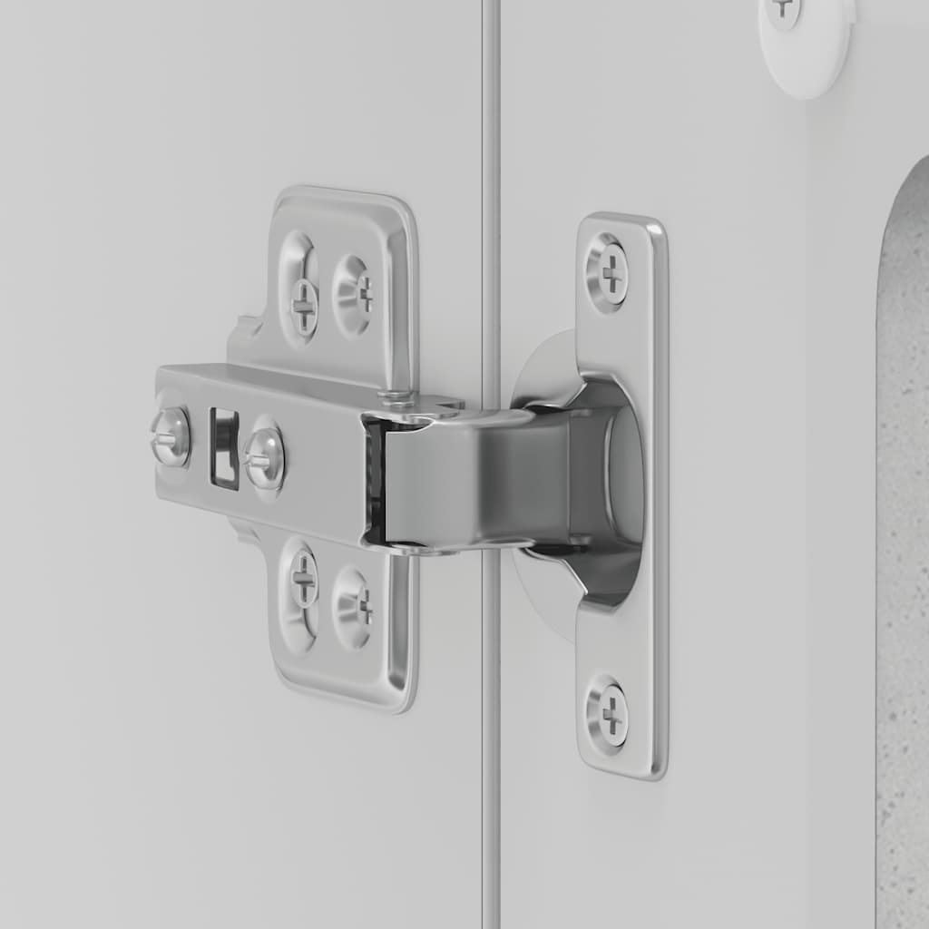 vidaXL Ντουλάπι τοίχου κουζίνας με γυάλινη πόρτα "Lucca"