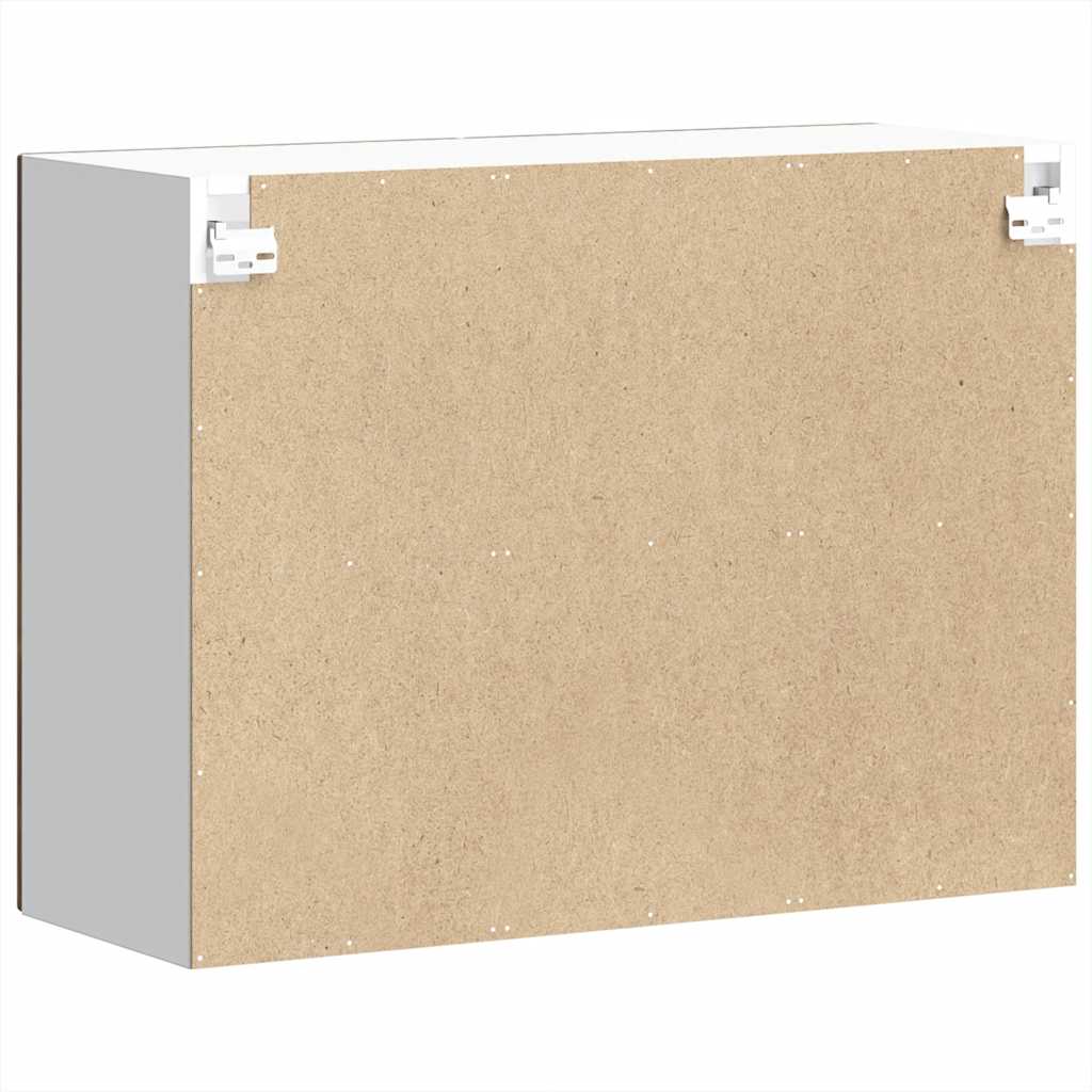 vidaXL Ντουλάπι τοίχου κουζίνας με γυάλινη πόρτα "Lucca"