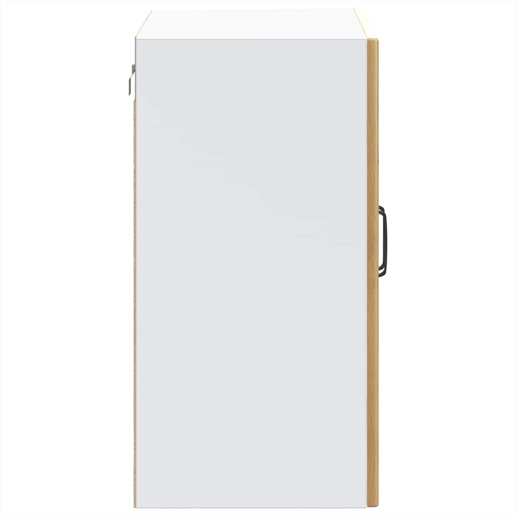 vidaXL Ντουλάπι τοίχου κουζίνας με γυάλινη πόρτα "Lucca" Artisan Oak