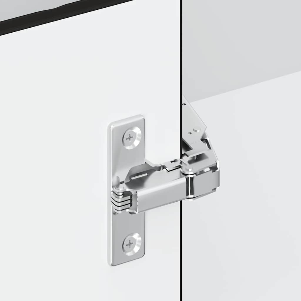 vidaXL Γωνιακό ντουλάπι τοίχου κουζίνας "Lucca" Μαύρο