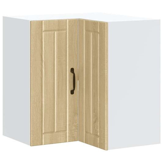 vidaXL γωνιακό ντουλάπι κουζίνας τοίχου "Lucca" Sonoma Oak