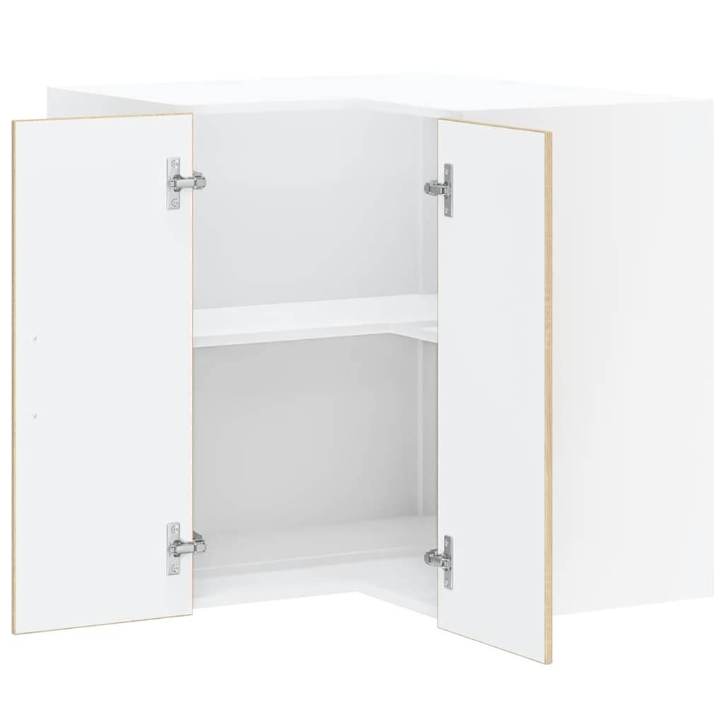 vidaXL γωνιακό ντουλάπι κουζίνας τοίχου "Lucca" Sonoma Oak