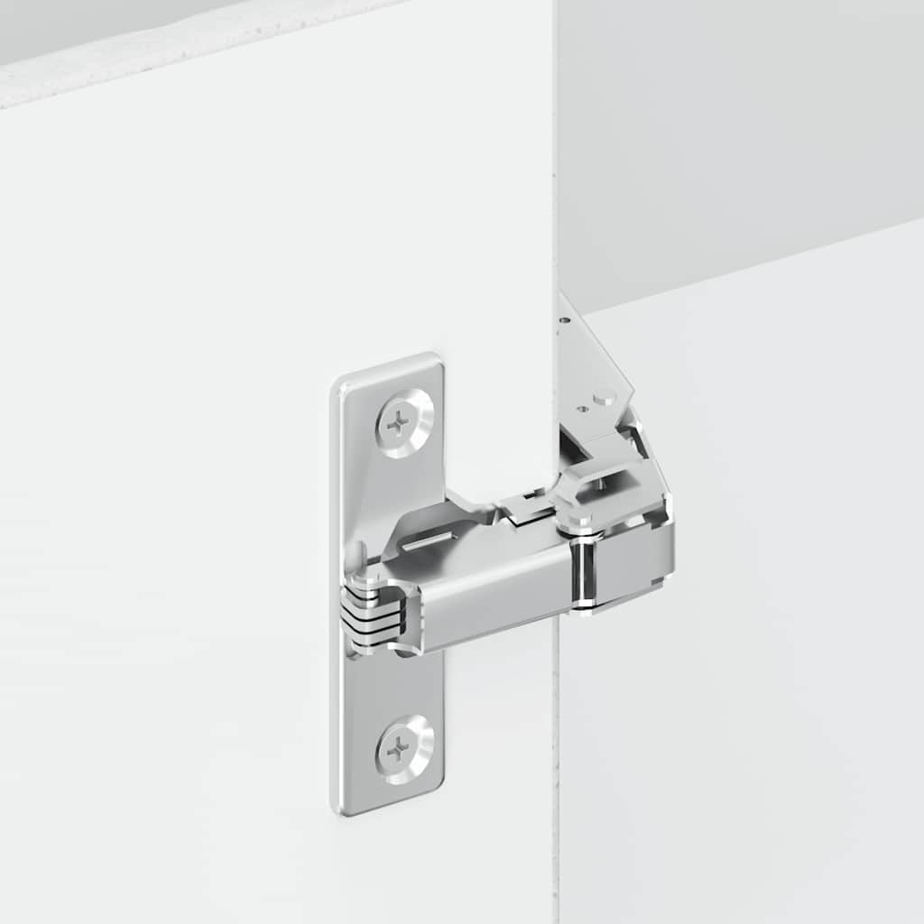 vidaXL Γωνιακό ντουλάπι τοίχου κουζίνας "Lucca" Σκυρόδεμα γκρι