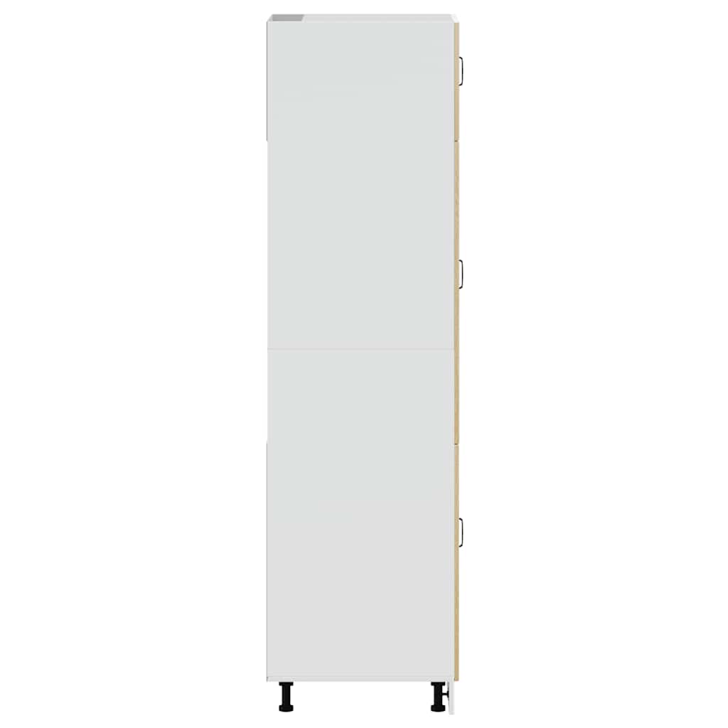 vidaXL Ντουλάπι κουζίνας "Lucca" Sonoma Oak Engineered Wood