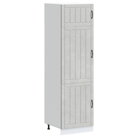 vidaXL Ντουλάπι κουζίνας "Lucca" Σκυρόδεμα Γκρι Τεχνητό ξύλο