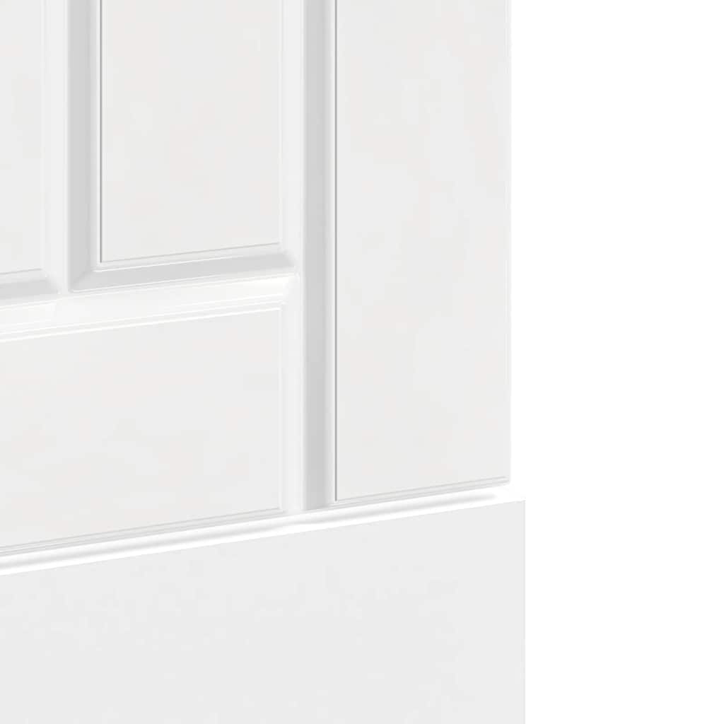 vidaXL Πίνακας πλυντηρίου πιάτων "Lucca" High Gloss White