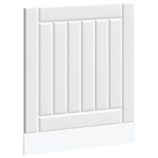 vidaXL Πίνακας πλυντηρίου πιάτων "Lucca" Λευκό μηχανικό ξύλο