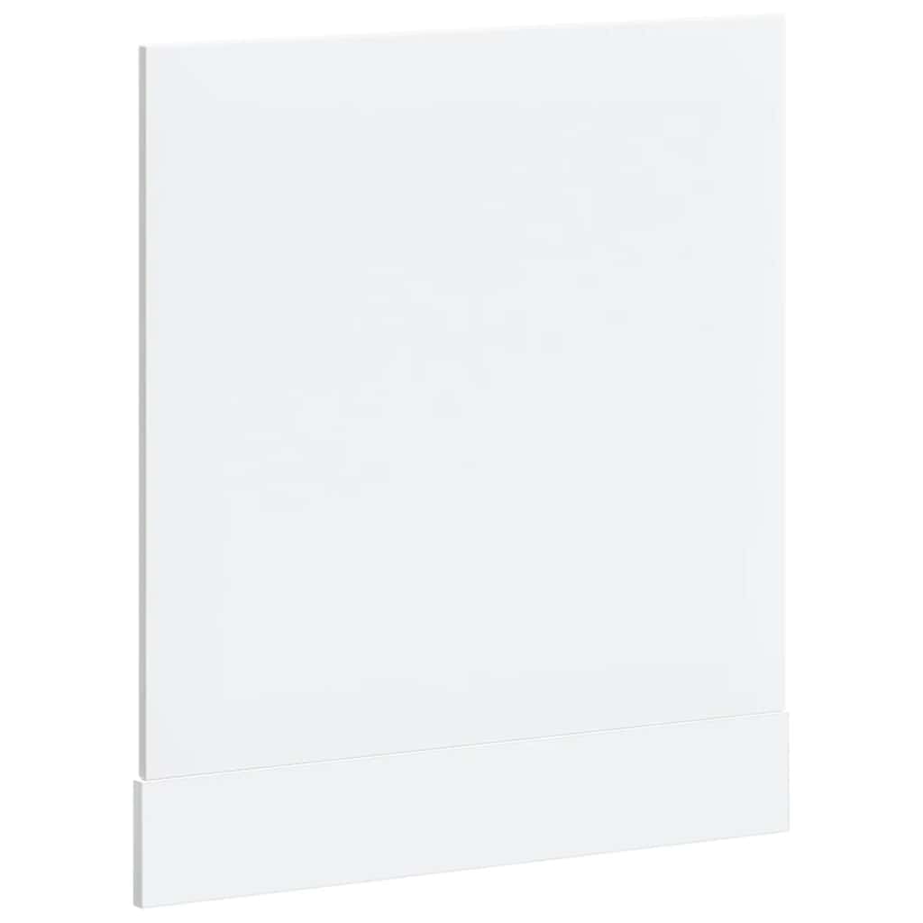 vidaXL Πίνακας πλυντηρίου πιάτων "Lucca" Λευκό μηχανικό ξύλο