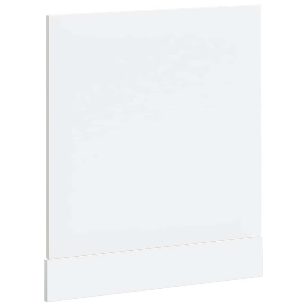 vidaXL Πίνακας πλυντηρίου πιάτων "Lucca" High Gloss White