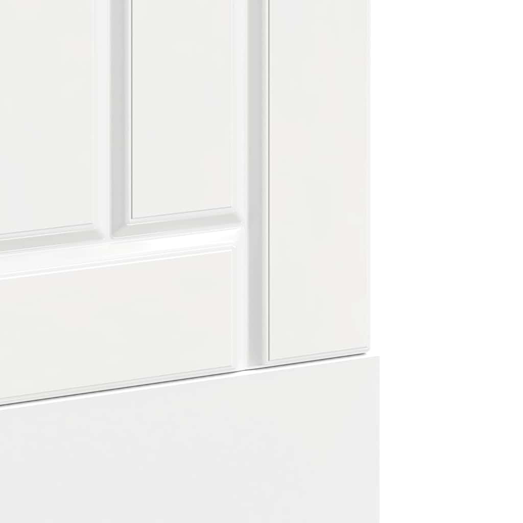 vidaXL Πίνακας πλυντηρίου πιάτων "Lucca" High Gloss White