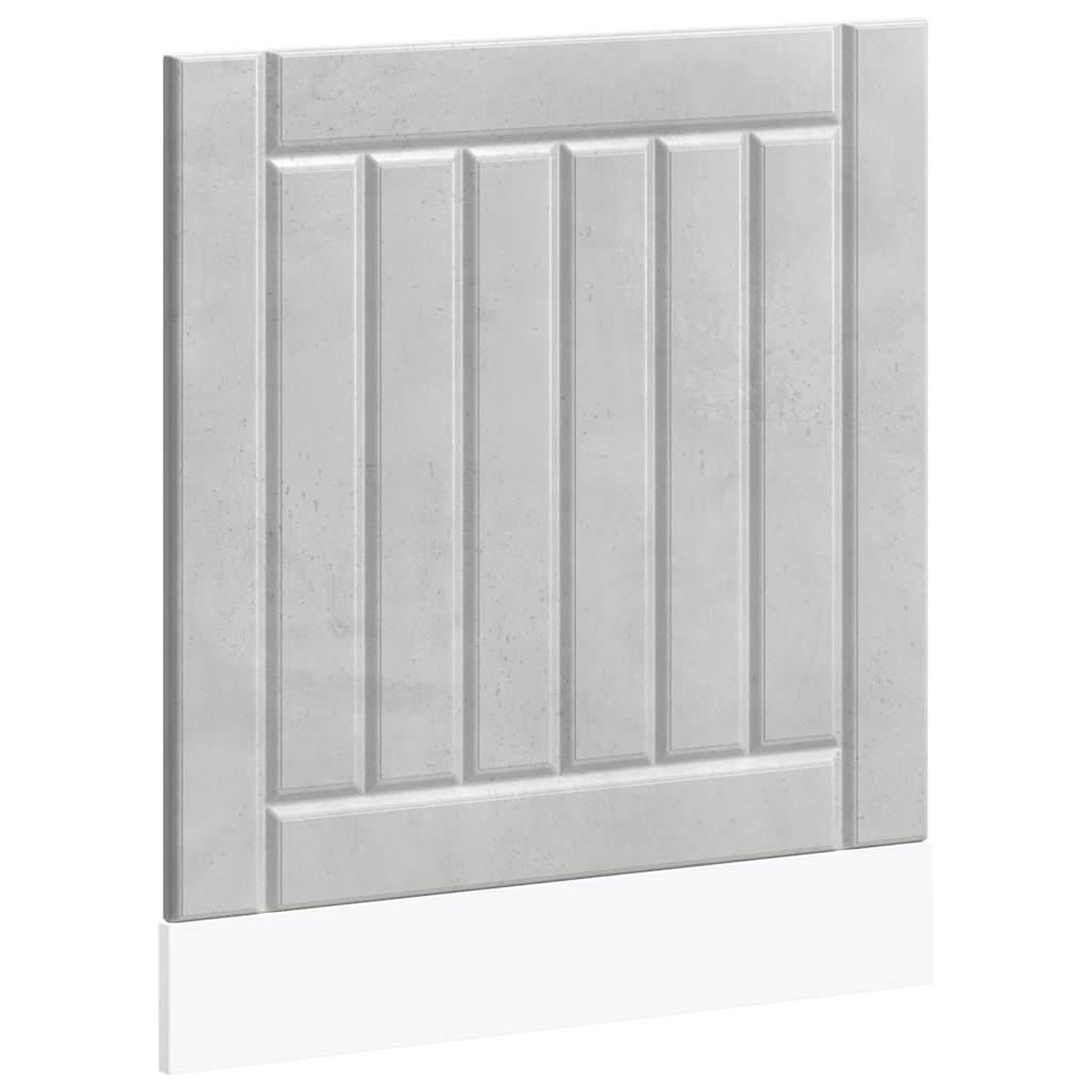 vidaXL Πλυντήριο πιάτων Πίνακας "Lucca" Σκυρόδεμα Γκρι