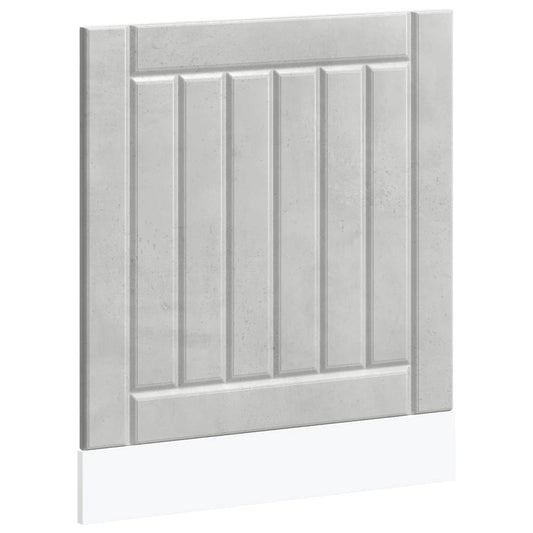 vidaXL Πλυντήριο πιάτων Πίνακας "Lucca" Σκυρόδεμα Γκρι