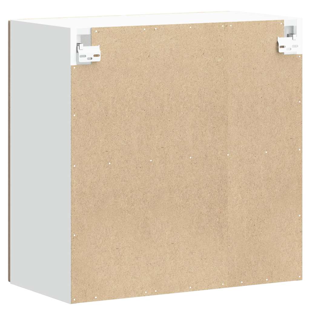 vidaXL Ντουλάπι τοίχου κουζίνας με γυάλινη πόρτα "Lucca" Sonoma Oak