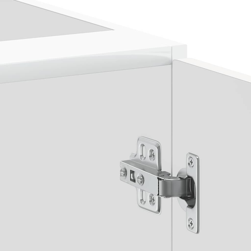 vidaXL ντουλάπι βάσης κουζίνας Porto Λευκό κατασκευασμένο ξύλο