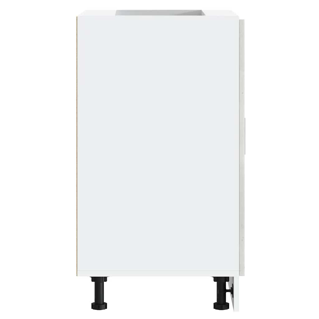 vidaXL ντουλάπι βάσης κουζίνας Porto Μπετόν Γκρι κατασκευασμένο ξύλο