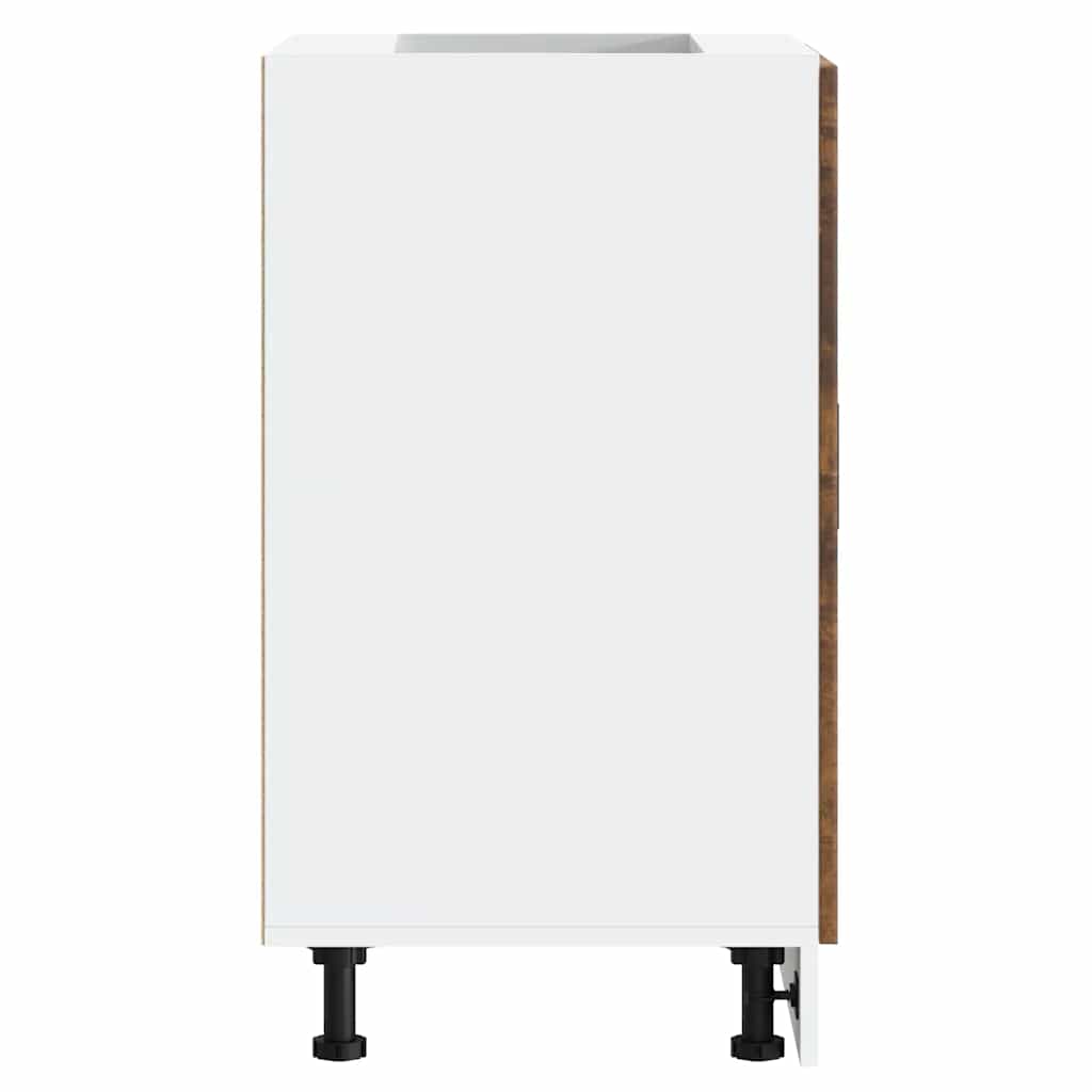 vidaXL ντουλάπι βάσης κουζίνας Porto Καπνιστή βελανιδιά