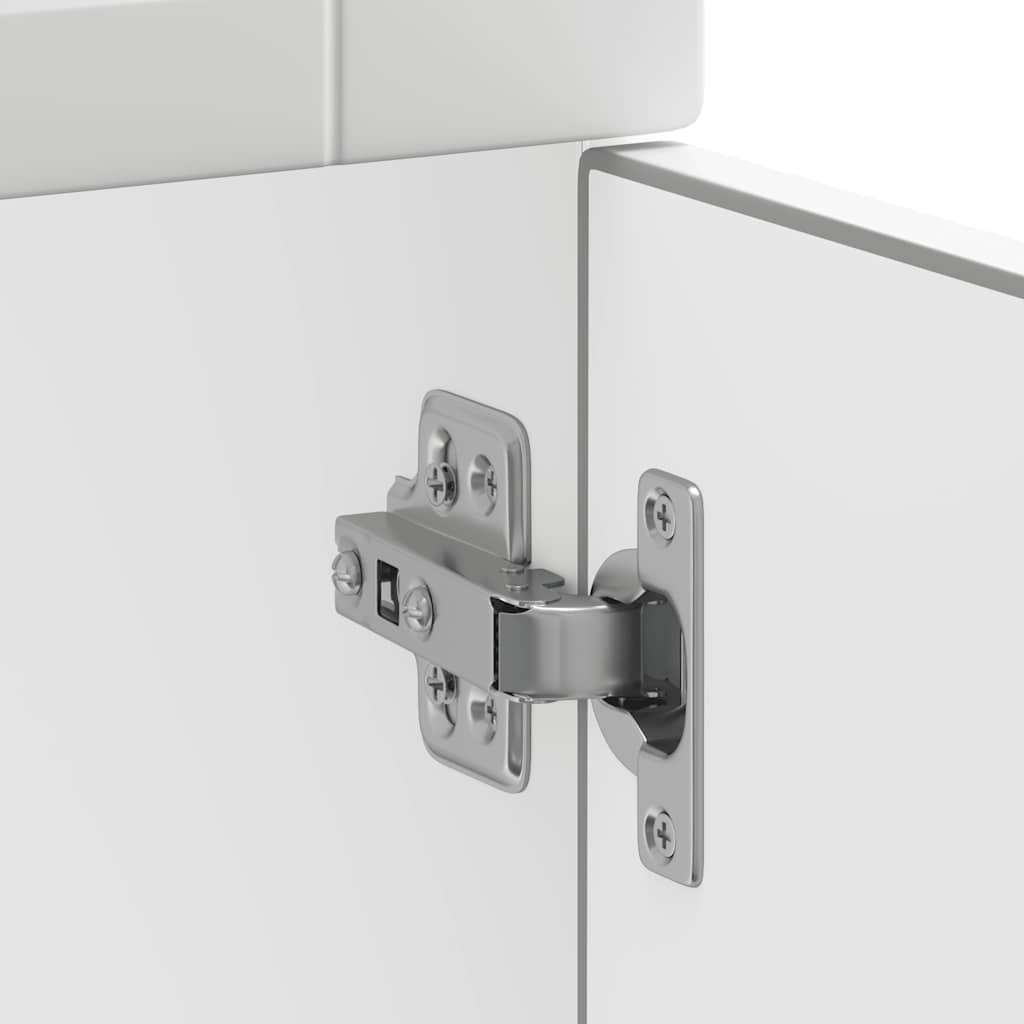 vidaXL ντουλάπι βάσης κουζίνας Porto Λευκό κατασκευασμένο ξύλο