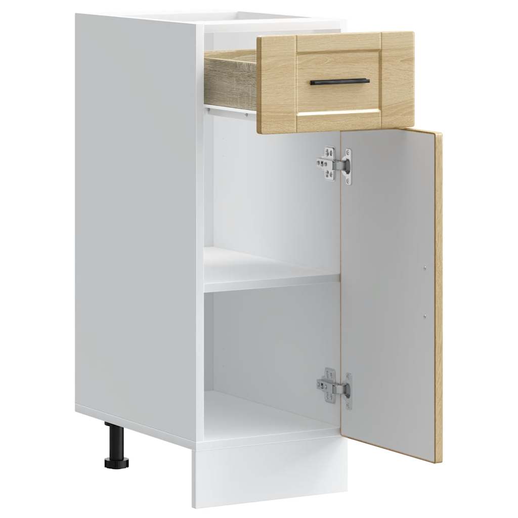 vidaXL ντουλάπι βάσης κουζίνας Porto Δρυς sonoma κατασκευασμένο ξύλο