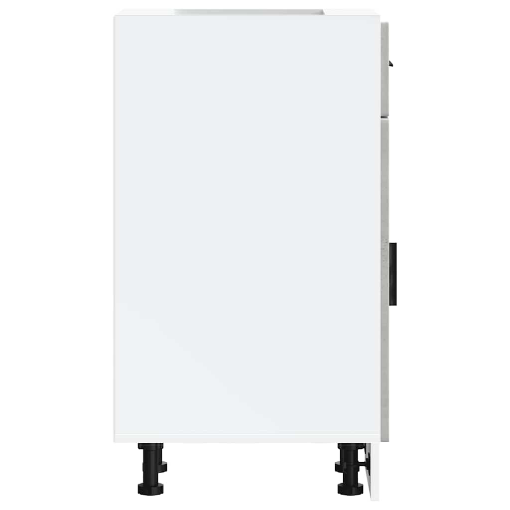 vidaXL ντουλάπι βάσης κουζίνας Porto Μπετόν Γκρι κατασκευασμένο ξύλο