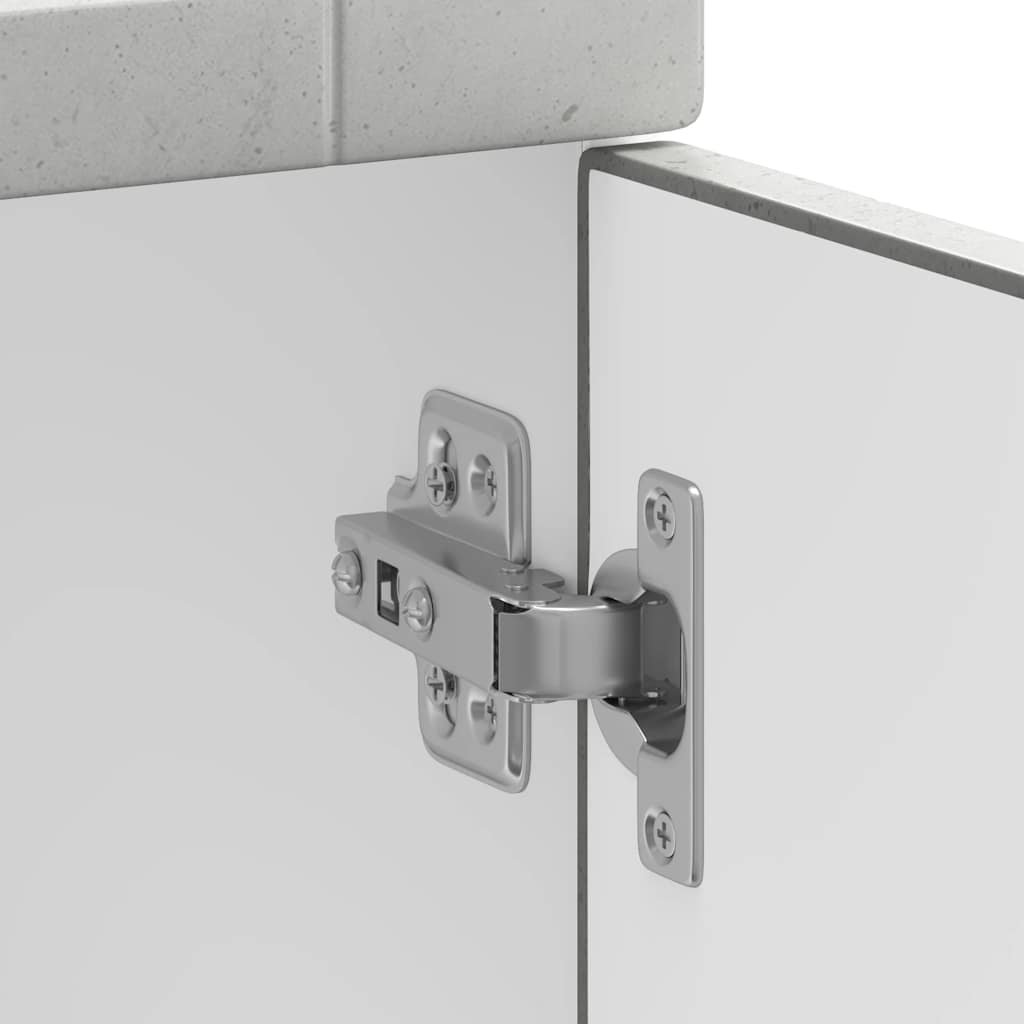 vidaXL ντουλάπι βάσης κουζίνας Porto Μπετόν Γκρι κατασκευασμένο ξύλο