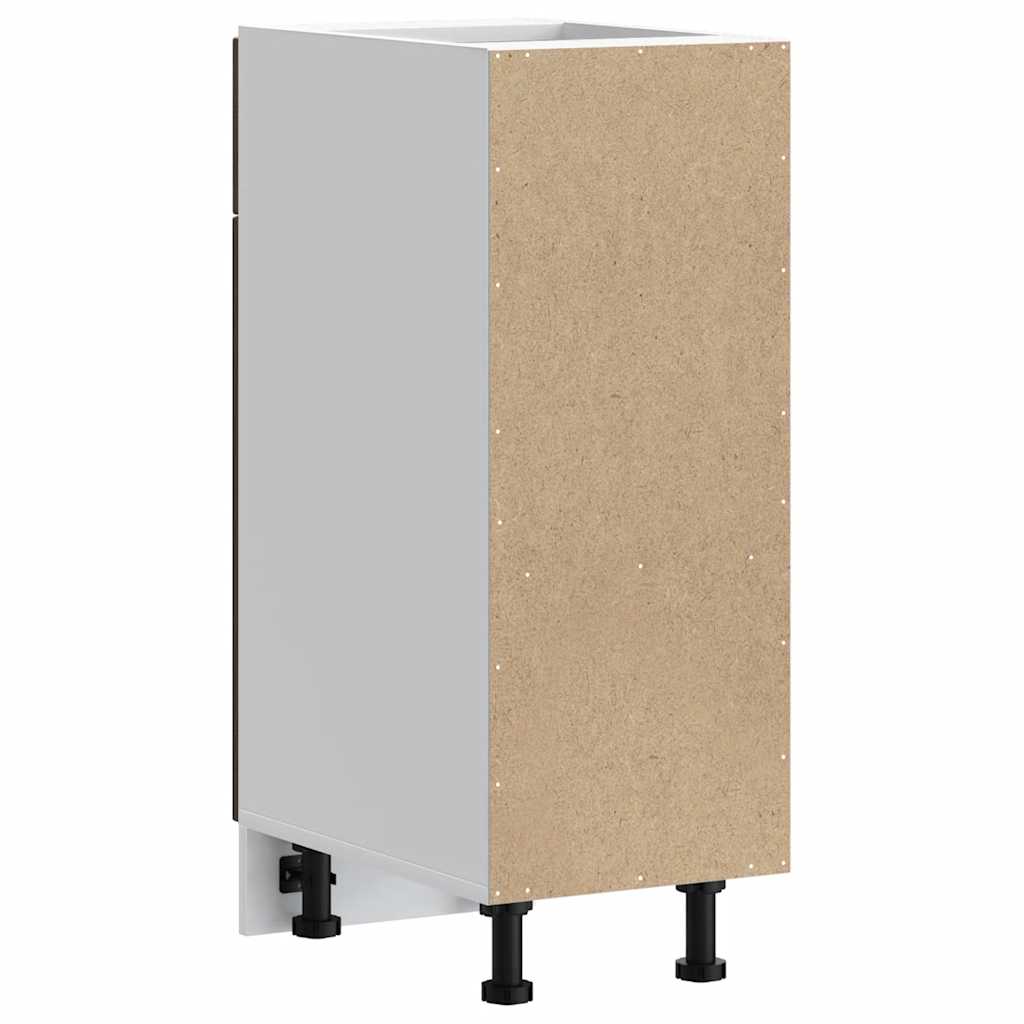 vidaXL ντουλάπι βάσης κουζίνας Porto Καφέ Δρυς κατασκευασμένο ξύλο