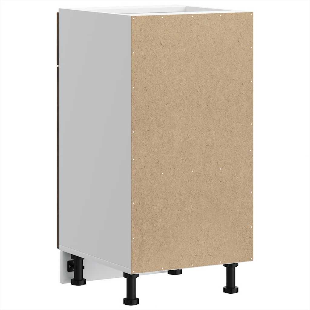 vidaXL ντουλάπι βάσης κουζίνας Porto Καπνιστή βελανιδιά